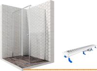 Душевой уголок Ambassador Set 12011104L-ST2 картинка