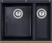 Кухонная мойка Zigmund & Shtain Integra 500.2 (темная скала) картинка