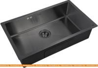 Кухонная мойка ZorG PVD-7444 (графит) картинка