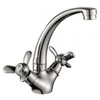 Смеситель для умывальника Rossinka Silvermix Q02-64 картинка