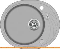 Кухонная мойка Aquasanita Clarus SR102AW (argent 220) картинка
