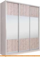 Шкаф-купе Рэйгрупп 233450 YSX Elgon РГ-07.01 (ясень снежный/сосна натуральная/хром) картинка