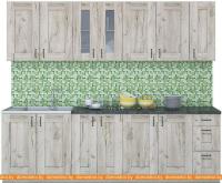 Кухня Интерлиния Мила Хольц 25 (дуб серый) картинка