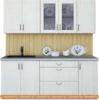 Кухня Интерлиния Мила Крафт 2.0Б (дуб полярный) картинка