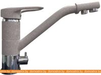 Смеситель GranFest 2624-1 (серый/хром) картинка