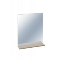 Зеркало Cersanit Easy с полкой капучино картинка