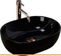 Умывальник Rea Amelia 48 (черный) картинка