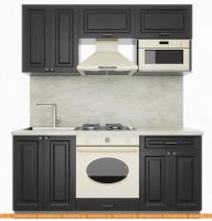 Кухня Интерлиния Мила Деко 1.8 (пепел-пепел-опал светлый) картинка