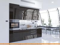 Кухня Vivat Mebel Фьюжн-03 (anthracite) картинка