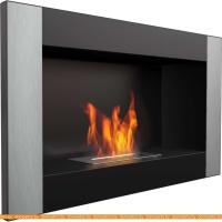 Биокамин Kratki Golf Vertical (черный, с сертификатом TUV) картинка