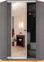 Шкаф-купе Кортекс-мебель Сенатор ШК30 Классика ДСП с зеркалом (береза) картинка