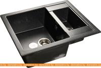 Кухонная мойка GranFest GF-Q610K (черный) картинка