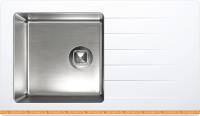 Кухонная мойка Tolero Twist TTS-860 (белый 923) картинка