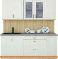 Кухня Интерлиния Мила Крафт 2.0Б (дуб снежный) картинка