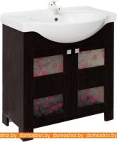 Тумба под умывальник Onika Сакура 70.18 (венге) 107019 картинка