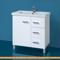 Тумба под умывальник Акваль Лорен 80 EL.01.80.00.L картинка