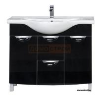 Тумба Aquanet Асти 105 б/к Черный картинка