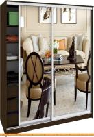 Шкаф-купе Кортекс-мебель Сенатор ШК11 Классика зеркало (венге) картинка