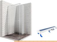 Душевой уголок Ambassador Set 12011103L-ST7 картинка