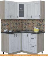 Кухня Интерлиния Мила Хольц 12x14 (дуб белый) картинка