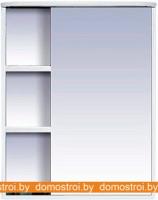 Шкаф с зеркалом Misty Венера 80 (правый, белый) картинка