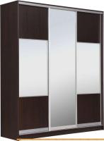 Шкаф-купе Рэйгрупп 203 VVX Elgon РГ-02.06 (венге/хром) картинка
