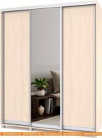 Шкаф-купе Modern Роланд 1800 (600) (дуб млечный/зеркало) картинка