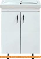 Тумба под умывальник Misty Калипсо 60 (белый, 2 дверцы) картинка