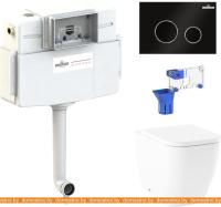 Унитаз Lavinia Boho Relfix One 5 в 1 87060224 (черный пластик) картинка