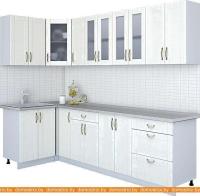 Кухня Интерлиния Мила Крафт 1.2x2.7 (дуб полярный) картинка