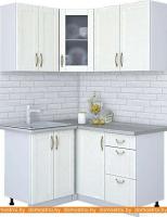 Кухня Интерлиния Мила Крафт 1.2x1.4 (дуб полярный) картинка