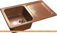 Кухонная мойка GranFest GF-S780L (терракот) картинка