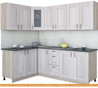 Кухня Интерлиния Мила Хольц 14x22 (шимо светлый) картинка