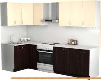 Кухня S-Company Клео лайт 1.2x2.2 левая (венге магия/песочный) картинка