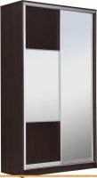 Шкаф-купе Рэйгрупп 138 VVX Elgon РГ-05.06 (венге/хром) картинка