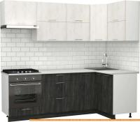 Кухня S-Company Клео крафт 1.2x2.3 правая (север дер. темное/север дер. светлое) картинка