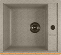Кухонная мойка Mixline ML-GM28 (серый 310) 533510 картинка