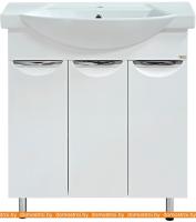 Тумба под умывальник Misty Лаванда 85 (белый) картинка