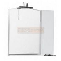 Зеркало Aquanet Асти 55 Шкаф/полка Белый картинка