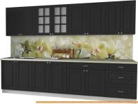 Кухня Интерлиния Мила Деко 3.0 Б (пепел/опал светлый) картинка