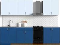 Кухня S-Company Клео колор 2.4 (темный синий/лазурный) картинка