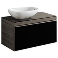 Тумба под умывальник Keramag Citterio 84х54х50 темный дуб картинка