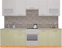 Кухня ВерсоМебель ЭкоЛайт-6 2.9 (белый/ваниль) картинка