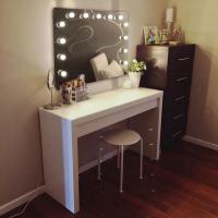 Зеркало Континент Гримерное Антураж c подсветкой 13 ламп картинка