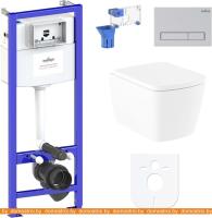 Унитаз Lavinia Boho Relfix Aveo Rimless 7 в 1 87040123 (матовый пластик) картинка