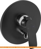 Смеситель Kludi Balance 526508775 (черный матовый/хром) картинка