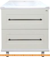 Тумба под умывальник Misty Марта 70 (напольная, белый) картинка