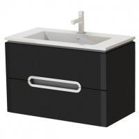 Тумба Ювента Прато Pr-85 черная картинка