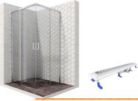 Душевой уголок Ambassador Set 11011105-ST2 картинка