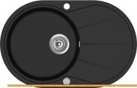 Кухонная мойка Aquasanita Clarus SR101AW (black metallic 601) картинка